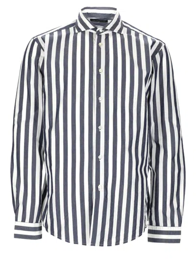 Brian Dales Camicia In Cotone In Blue