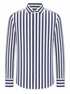 Brian Dales Camicia In Cotone In Blue
