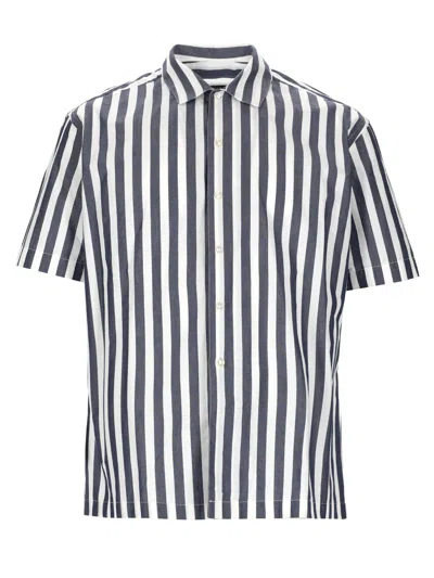 Brian Dales Camicia In Cotone In Blue