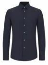 Brian Dales Camicia In Cotone In Blue