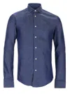 Brian Dales Camicia In Cotone In Blue