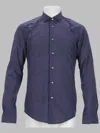 Brian Dales Camicia In Cotone In Blue