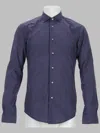 Brian Dales Camicia In Cotone In Blue