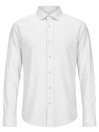Brian Dales Camicia In Cotone In White