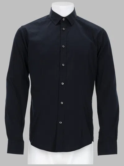Brian Dales Cotton Blend Men's Shirt In Blue