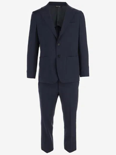 Brian Dales Dark Blue Single Breasted Suit