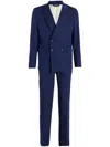 Brian Dales Double-breasted Suit In Blue