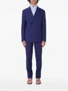 Brian Dales Double-breasted Suit In Blue
