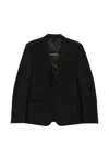 Brian Dales Long-sleeve Buttoned Suit In Multi