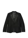 Brian Dales Long-sleeve Buttoned Suit In Black