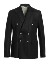 Brian Dales Man Suit Jacket Black Size 42 Linen In Black