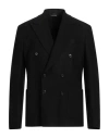 Brian Dales Man Blazer Black Size 42 Wool, Elastane