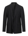 Brian Dales Man Blazer Black Size 44 Wool, Polyester, Elastane In Black