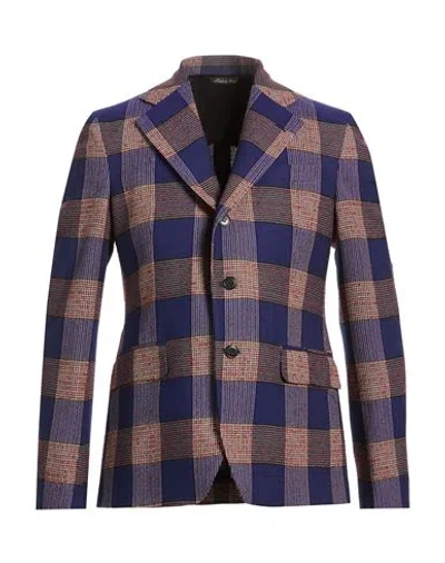 Brian Dales Man Blazer Blue Size 38 Wool, Polyamide