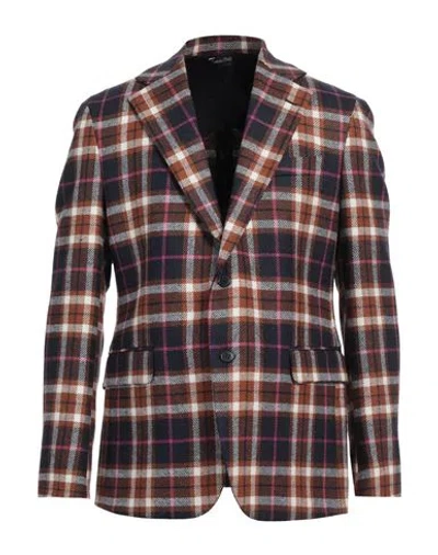 Brian Dales Man Blazer Brown Size 40 Wool