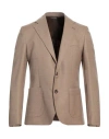 Brian Dales Man Blazer Camel Size 42 Wool