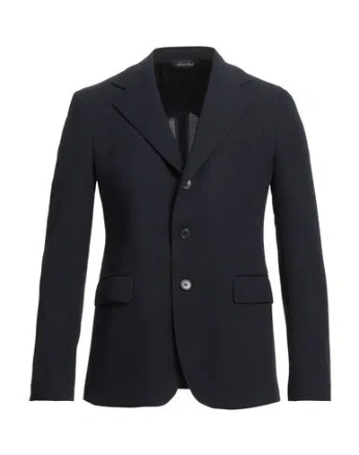 Brian Dales Man Blazer Midnight Blue Size 38 Wool, Silk, Elastane