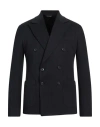 Brian Dales Man Blazer Midnight Blue Size 38 Cotton In Blue