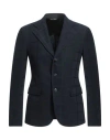Brian Dales Man Suit Jacket Midnight Blue Size 42 Cotton In Blue