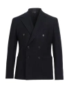 Brian Dales Man Blazer Midnight Blue Size 38 Wool, Elastane