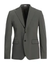 BRIAN DALES BRIAN DALES MAN BLAZER MILITARY GREEN SIZE 40 POLYESTER, WOOL, POLYAMIDE, ELASTANE