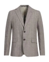 Brian Dales Man Blazer Sand Size 42 Linen In Beige