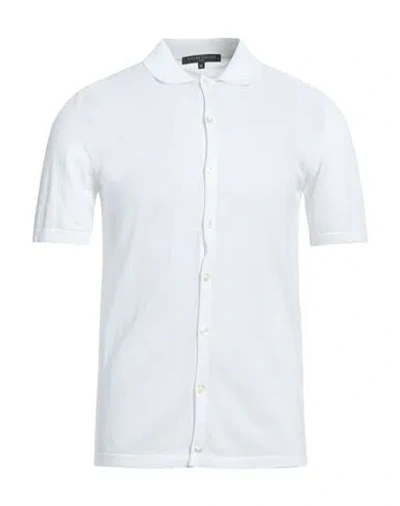 Brian Dales Man Cardigan White Size S Cotton