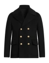 Brian Dales Man Coat Black Size 38 Wool, Mohair Wool