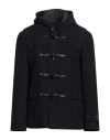 Brian Dales Man Coat Midnight Blue Size 42 Wool