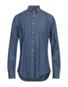Brian Dales Denim Shirts In Blue