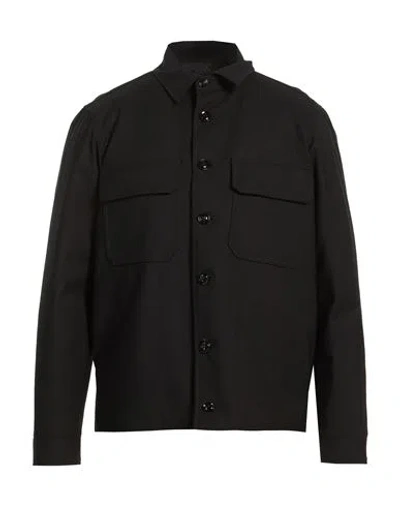 Brian Dales Man Jacket Black Size 44 Wool, Polyester