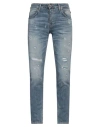 Brian Dales Man Jeans Blue Size 32 Cotton, Elastane In Blue