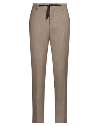 Brian Dales Man Pants Beige Size 34 Wool In Brown