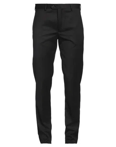 Brian Dales Man Pants Black Size 30 Polyester, Wool, Elastane