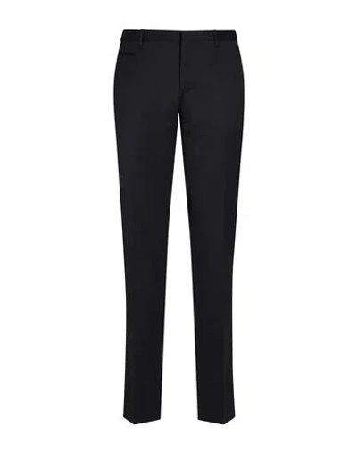 Brian Dales Man Pants Black Size 34 Polyester, Wool, Lycra