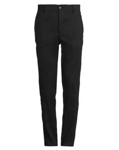Brian Dales Man Pants Black Size 36 Linen, Viscose, Elastane