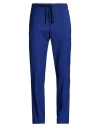 Brian Dales Man Pants Blue Size 38 Polyester, Wool, Elastane In Blue