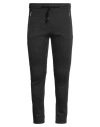 Brian Dales Man Pants Charcoal Size Xl Viscose, Polyurethane In Black