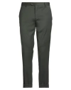 Brian Dales Man Pants Dark Green Size 34 Polyester, Wool, Elastane In Gray