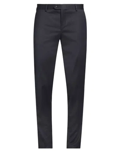 Brian Dales Man Pants Midnight Blue Size 32 Polyester, Wool, Elastane In Blue