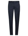 Brian Dales Man Pants Midnight Blue Size 34 Cotton In Blue
