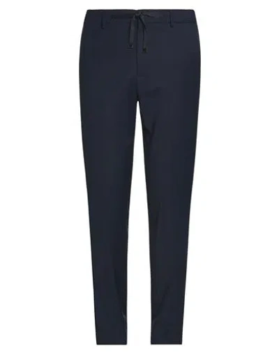 Brian Dales Man Pants Midnight Blue Size 38 Polyester, Wool, Lycra