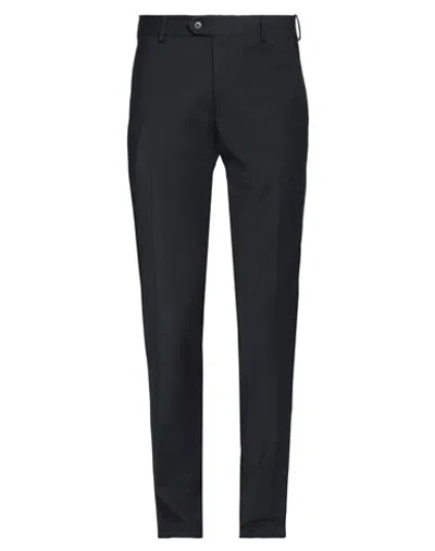 Brian Dales Man Pants Navy Size 42 Wool, Polyester, Elastane