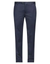 Brian Dales Man Pants Navy Size 38 Polyester, Wool, Elastane In Navy