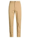 Brian Dales Man Pants Sand Size 33 Cotton, Elastane In Brown
