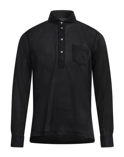 Brian Dales Man Shirt Black Size 15 Cotton