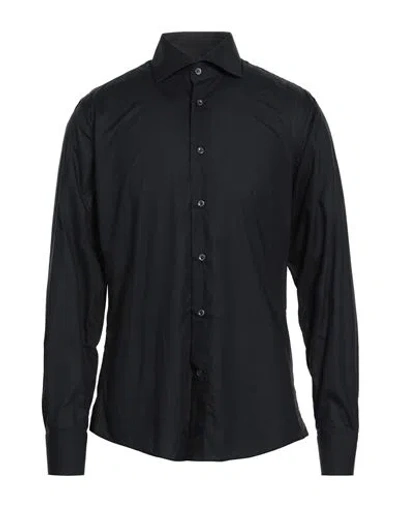 Brian Dales Man Shirt Black Size 16 Cotton