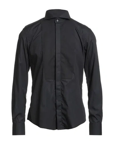 Brian Dales Man Shirt Black Size 17 ½ Cotton