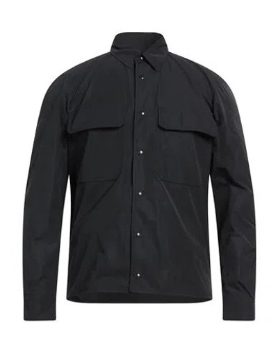 Brian Dales Man Shirt Black Size 44 Polyester