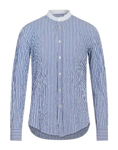 Brian Dales Man Shirt Blue Size 15 Cotton